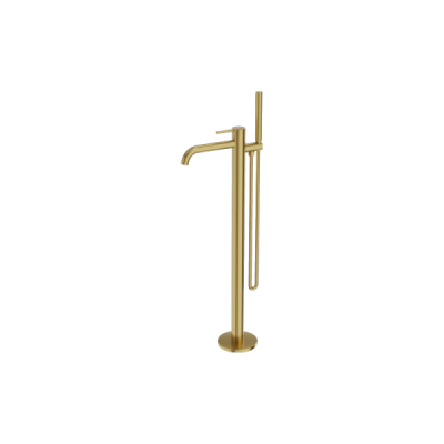 Bateria wannowa wolnostojąca Orion Brushed Gold