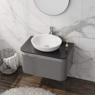 Szafka wisząca z blatem Vermont Grey 800