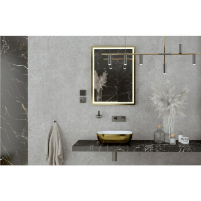 Umywalka nablatowa Costa Brushed Gold