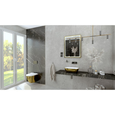 Miska wisząca WC Sofi slim Brushed Gold