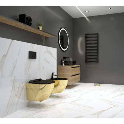 Bidet wiszący Sofi Gold/Black