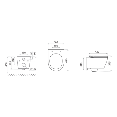 Miska wisząca Lavita Praia