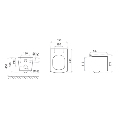 Miska wisząca Lavita Fago