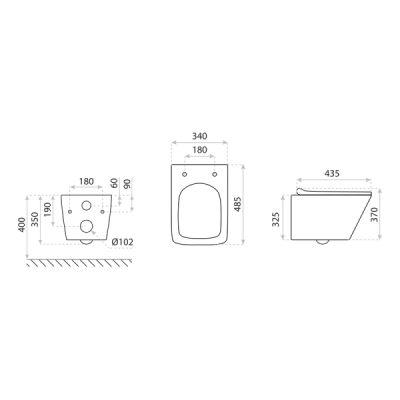 Miska wisząca Lavita Lago