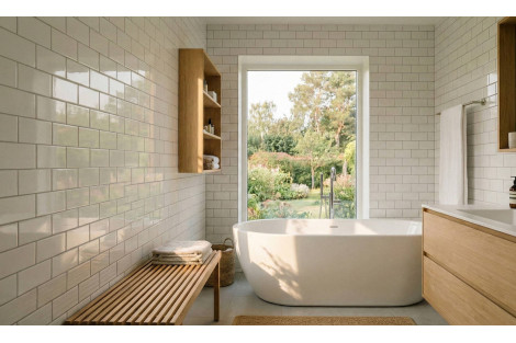 Okno w łazience - zaleta czy wada?