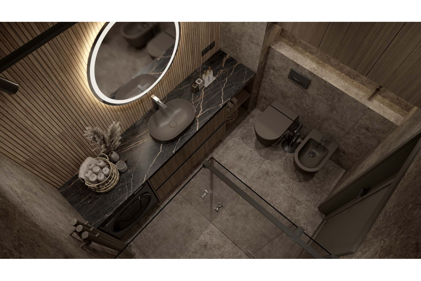 Projekt łazienki 5 m² – jak stworzyć funkcjonalne i eleganckie wnętrze w nowoczesnym stylu?