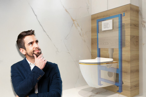 Jak dobrać stelaż podtynkowy do WC? Poradnik dla początkujących