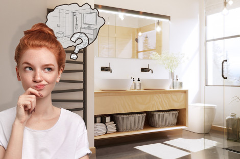 Jak urządzić małą łazienkę w bloku?